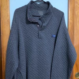 Men's Quilted Pullover XXL